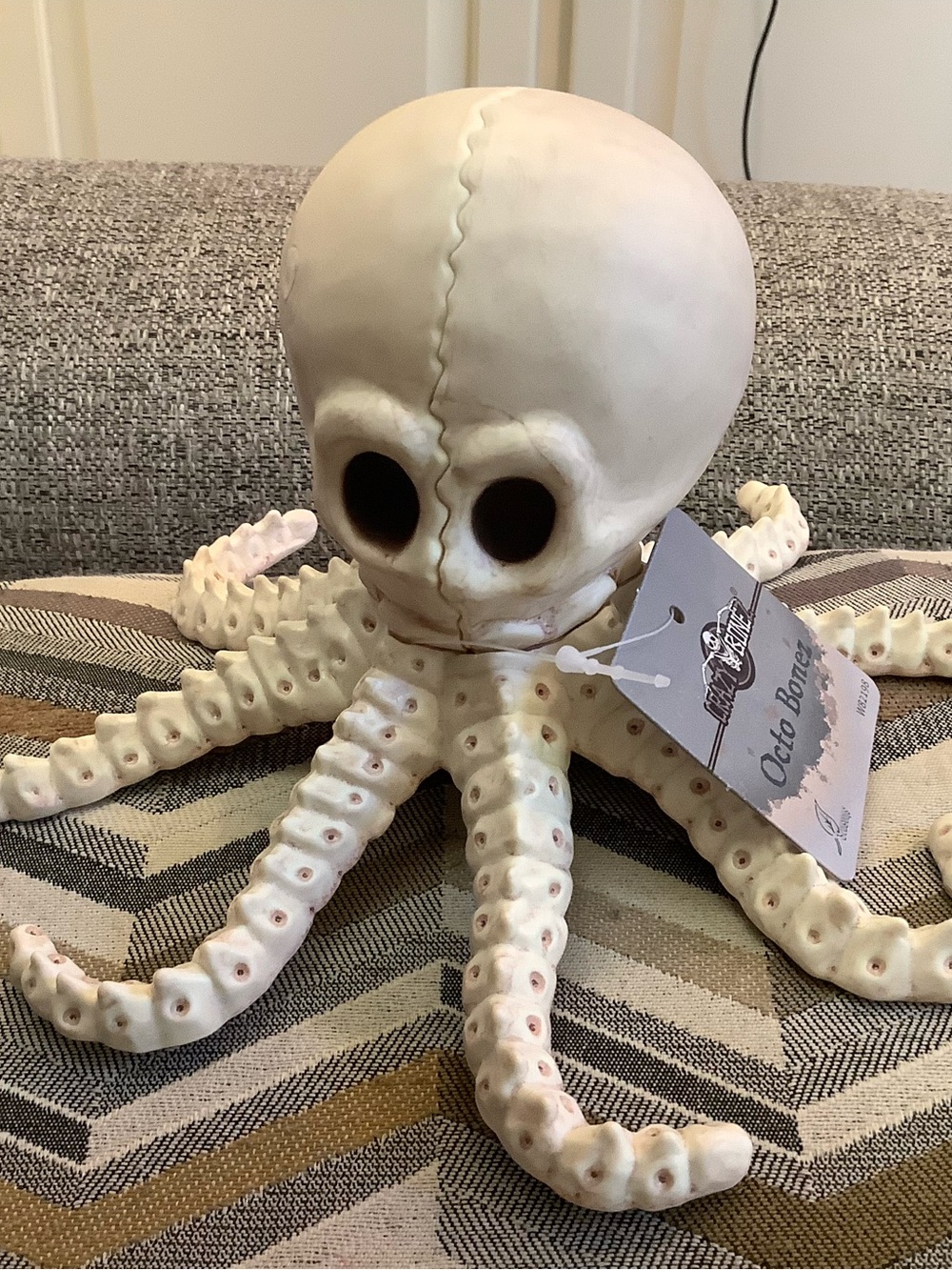 Octo Bonez New Skeleton Octopus Figure Halloween Decor